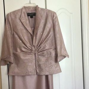 Special occasion dress with jacket